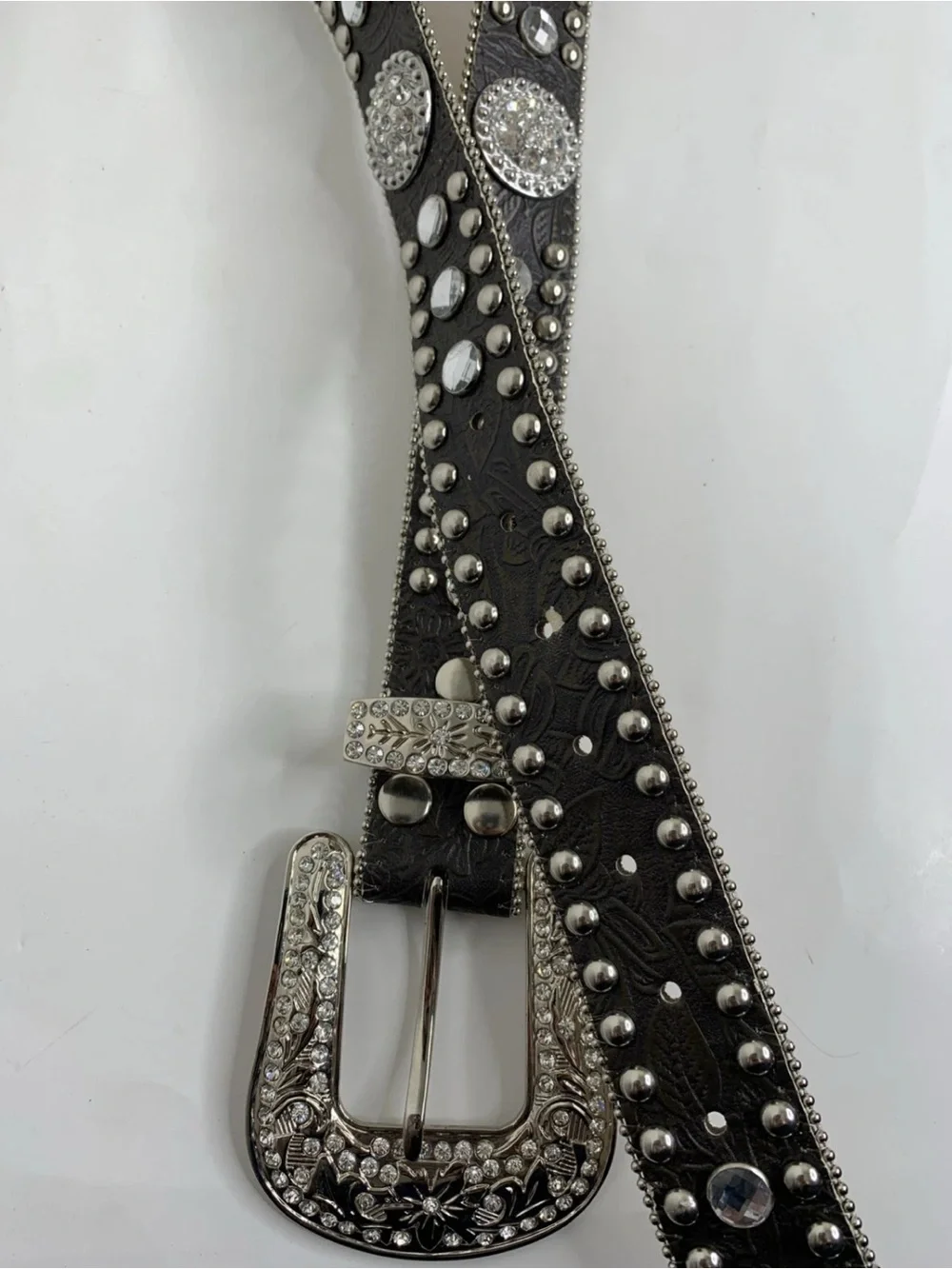 BLAZIN ROXX BELT Sz L 41” Concho Western Cowgirl Rockabilly Rodeo Festival